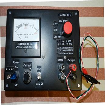 Kathy's Capacitence 4 wire meter